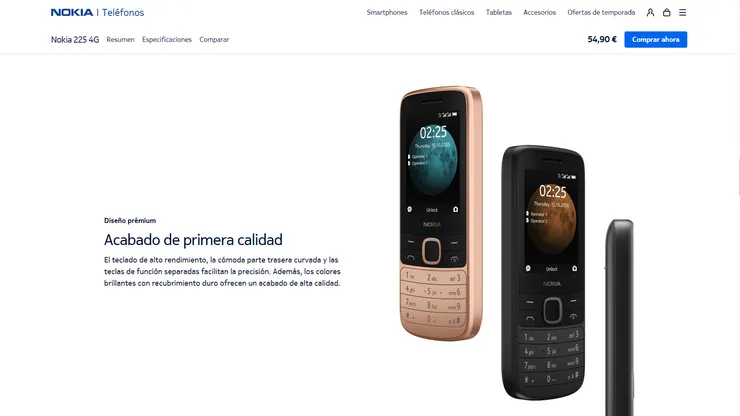 La mala experiencia con el Nokia 225 4G