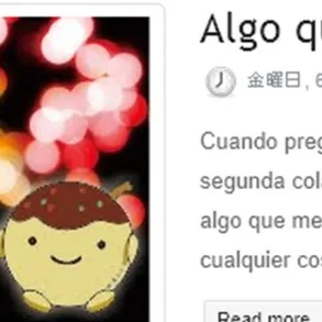 Algo que me emocione…