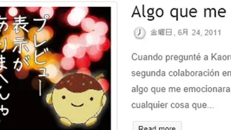 Algo que me emocione…