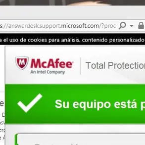 McAfee y problemas con Windows 8.1