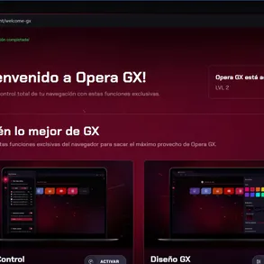 Opera GX, el navegador Web gamer en diez imágenes